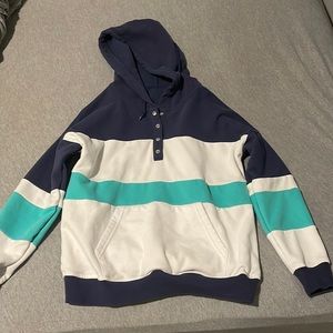 SHEWIN Women’s casual hoodie long sleeve pullover loose sweatshirt with pocket